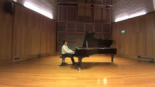 Beethoven Sonata in F major Op 10 no 2  Alexander Yau piano [upl. by Irrol]