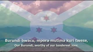 National Anthem of Burundi  quotBurundi Bwacuquot [upl. by Vevine682]