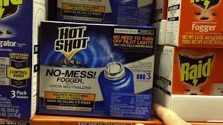 How To Use Hot Shot No Mess Fogger  How To Treat Fleas amp Insects Experiment [upl. by Amees]