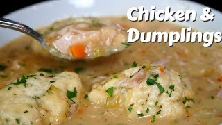 How To Make Chicken amp Dumplings  Quick amp Easy Recipe [upl. by Anotal]