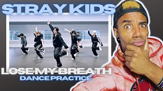 Zim Reacts To Stray Kids quotLose My Breath Stray Kids Verquot Dance Practice Video [upl. by Anerehs]