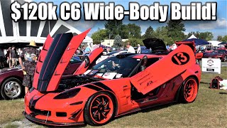 This C6 Corvette WIDEBODY 120k Build is amazing [upl. by Yrred]