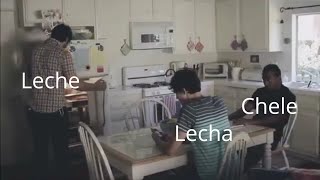 leche lecha y chele parodia fandub [upl. by Nnoj]