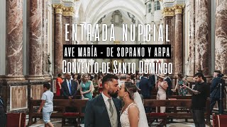 Entrada nupcial completa a la ceremonia religiosa [upl. by Enyrhtak]