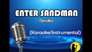 Enter Sandman  Metallica KaraokeInstrumental [upl. by Ahsla88]