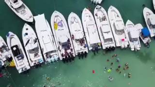 Cheeseburger in Paradise 2017 Fiddle Cay Abaco Bahamas [upl. by Elacsap]