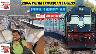 22644 Patna Ernakulam Express  Bankura To Vishakhapatnam  Train Journey Vlog  Hotel Rio Beach [upl. by Lindahl775]