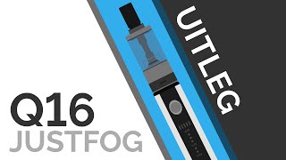 Justfog Q16 Starterset  Uitleg [upl. by Miah]