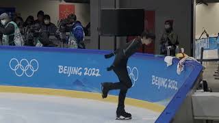 YUZURU HANYU BEIJING OLYMPIC 2022 OP Practice [upl. by Airdua800]