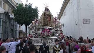 Procesión de la Virgen del Carmen  Aurora Reina de la Mañana  San Fernando  4K  2024 [upl. by Gnilyam]