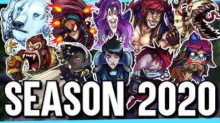 The League of Legends Season 2020 Champion Rewind [upl. by Moriah]