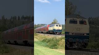 218 446 „Meike“ am RE2 nach München Hbf trainspotting br218 deutschebahn eisenbahnromantik [upl. by Selfridge]