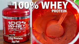 100WHEY PROTEIN ORIGINAL  UNPACKING  SCITEC NUTRITION [upl. by Eudosia]