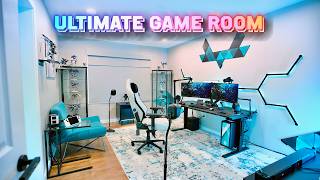 My NEW Ultimate Game Room Tour amp Desk Setup 2024 [upl. by Storm826]