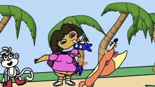 Dora Movie Final Scene Dora vs Swiper The best cinematic battle of 2019 [upl. by Aissenav]