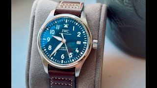 IWC Pilot Mark XX  Rolex Explorer I Alternative  Review and Straps [upl. by Groh]