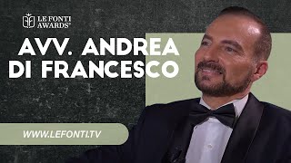 LE FONTI AWARDS 2024  AVV ANDREA DI FRANCESCO [upl. by Tniassuot]