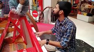 Anjali Anjali piano cover by Dnishad [upl. by Romonda383]