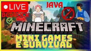 MINECRAFT AO VIVO COM INSCRITOS [upl. by Ahtoelc]