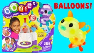 Oonies Animal Balloon Maker Oonies Starter Set [upl. by Naujd]