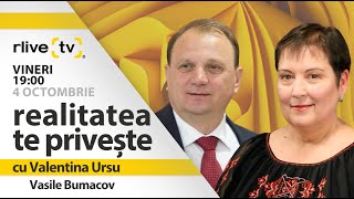 Vasile Bumacov invitat la „Realitatea te privește” [upl. by Ahsirk]