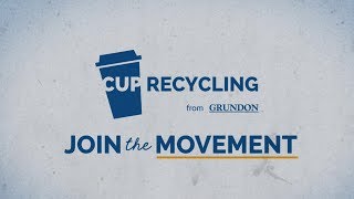 Cup Recycling from Grundon [upl. by Neela863]