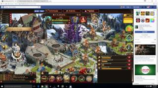 How to hit invaders in Vikings War of Clans [upl. by Ramos900]