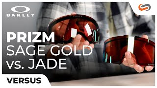 Oakley PRIZM Sage Gold VS Jade Snow Goggles Lenses  SportRx [upl. by Mercola212]