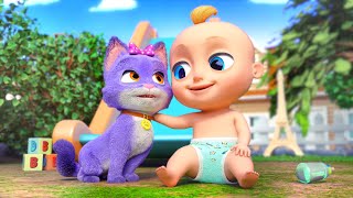 ¡Nueva canción Gatito Gatito en español  Canciones infantiles con Sunnyside [upl. by Gio]