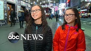 Identical Twins Reunited on GMA Explore NYC Together [upl. by Isidora262]