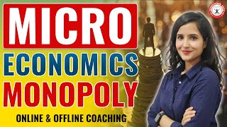 Microeconomics  Monopoly Explained  BEST COACHING INSTITUTE IN CHANDIGARH competitionguru [upl. by Reel498]