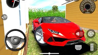 Indian Cars Simulator 3D Modified Lamborghini Car Driver Gadi Wala Game  Car Game Android Game [upl. by Halsy]