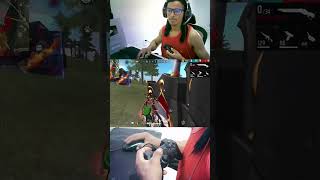 jogando free fire com controle de ps3 [upl. by Annelak]