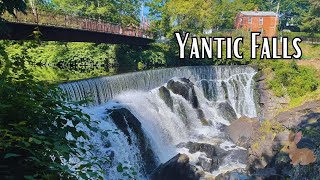 Scenes from Yantic Falls in Norwich Connecticut [upl. by Panthea627]