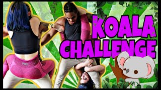 Quarantine Challenge KOALA CHALLENGE With FriendsBiracial Couples Edition  Drea And Yvad [upl. by Eivets929]