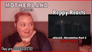 Motherland Fort Salem s03e10 REACTION  Revolution Part 2 [upl. by Sivi]