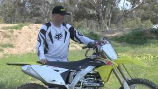 Suzuki 2011 RMZ 450 Review [upl. by Wilone]