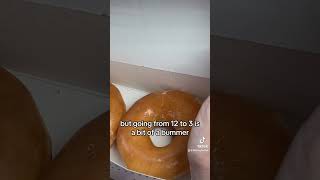 Krispy Kreme Doughnuts  Birthday Freebies 3 Free Glazed Donuts [upl. by Bryon277]