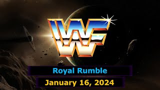 WWF Old School  Jan16 2024  Royal Rumble [upl. by Annahpos]