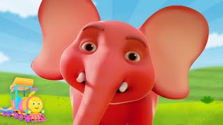 Ek Mota Hathi Ghumne Chala एक मोटा हाथी Hindi Cartoon and Kids Animated Videos [upl. by Rumery185]