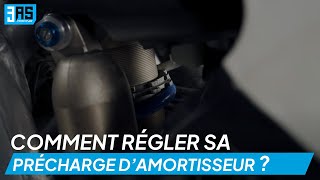 Comment régler sa précharge damortisseur moto  Tuto Moto 68 [upl. by Dine921]