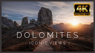 Dolomites Cinematic 4K  Relaxing with Mini 3 Pro [upl. by Lai]