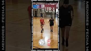 HIGHLIGHTS  MENORES FECHA 14 CLAUSURA handball balonmano orgullouba goals goalkeeper [upl. by Dewar]