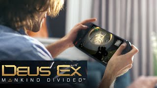 ONEXPLAYER 1S GAME TESTING OF DEUS EX MANKIND DIVIDED [upl. by Hogen]