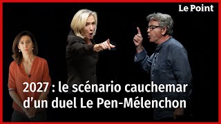 Présidentielle 2027  le scénario cauchemar d’un duel Le PenMélenchon [upl. by Voltz]