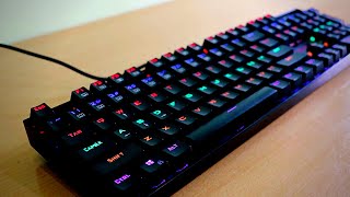 Redragon K551 Rainbow Gaming Mechanical Keyboard [upl. by Noral521]