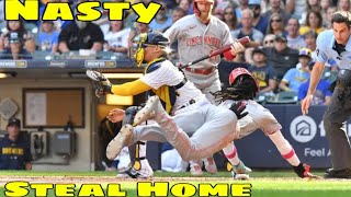 MLB  Hustle Steals Home [upl. by Alle327]