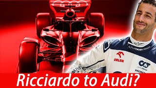 Ricciardo to Audi  Ricciardo Audi Formula1 [upl. by Lauer878]