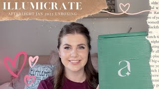 Illumicrate Afterlight Unboxing  January 2023 💖 [upl. by Pachston]