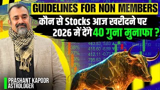 Industries that will give multiple times profitStock market astrology guidelines  Prashant Kapoor [upl. by Eednas93]